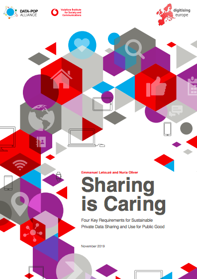 Sharing is Caring: Four Key Requirements for Sustainable Private Data Sharing and Use for Public Good